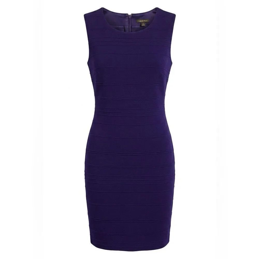 BLUE TOMMY HILFIGER SLEEVELESS DRESS SIZE 16